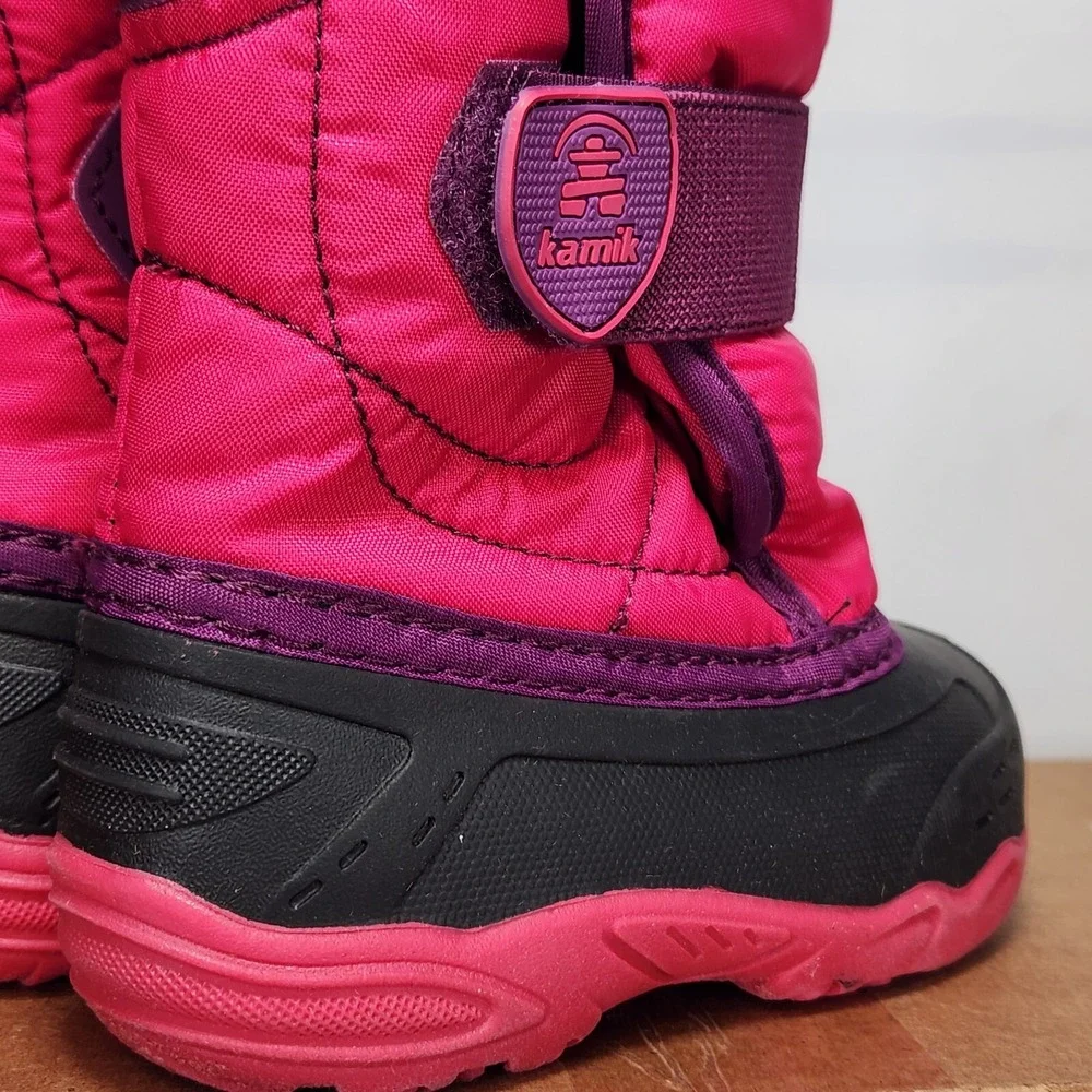 Kamik Snowbug 5 Snow Boots Toddler Size 6 Rose Pink Waterproof Insulated